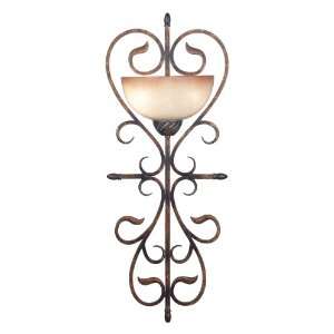 Kenroy Home 90507AGC Verona Two Light Wallchiere, Aged Gold Copper 