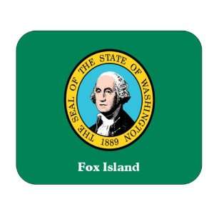  US State Flag   Fox Island, Washington (WA) Mouse Pad 