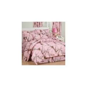 AP Pink Camo 3 Piece Twin Comforter Set   Camouflage 