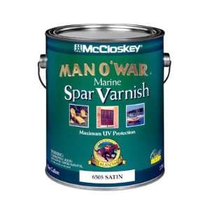   6505 Man O War Marine Spar Varnish Pack Of 4 Quarts