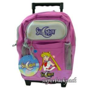   Sailormoon Sailor Moon Kid Rolling Backpack : School bag: Toys & Games