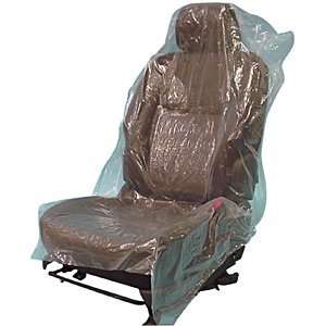  JohnDow Clear Plastic Seat Covers, Roll of 200: Automotive