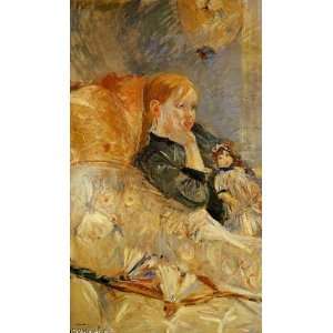 Hand Made Oil Reproduction   Berthe Morisot   24 x 42 inches   Little 