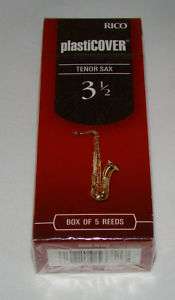 Rico Plasticover Reeds Tenor Sax # 3.5  5 Pack  