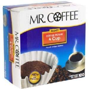 Rockline Industries Inc JR100 4 Cup 100 Count Coffee Filter For Mr 
