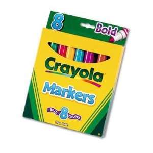 Non Washable Markers Broad Point Bold Colors Case Pack 5 