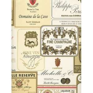  Wallpaper Echo Home a Collectors Home Champagne Labels 