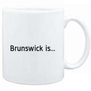  Mug White  Brunswick IS  Usa Cities