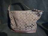 COACH Brown Signature Shoulder Tote Style #2156 Large Brown Signature 