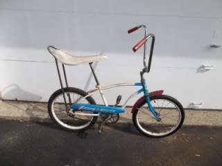   and Stripes Boys Muscle Bike Banana Seat Sissy Bar Bike 1976  
