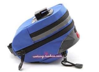 NEW Cycling Bicycle Bike outdoor Saddle Seat Bag Blue  