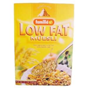 Familia Low Fat Muesli Cereal, 21 oz  Grocery & Gourmet 