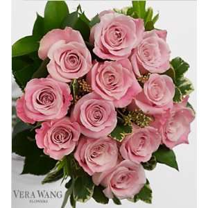 Vera Wang Truly Pink Rose Flower Bouquet   12 Stems Of 20 Inch Premium 