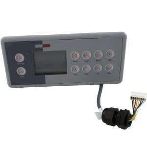   10 Button Real T/C 3 Pump MSPA MP Spa Side Control Panel BDLTSC410K