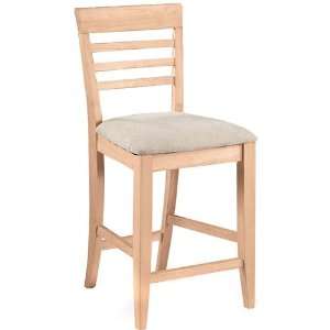 Roma Barstool with Upholstered Seat 