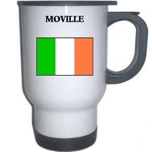  Ireland   MOVILLE White Stainless Steel Mug Everything 