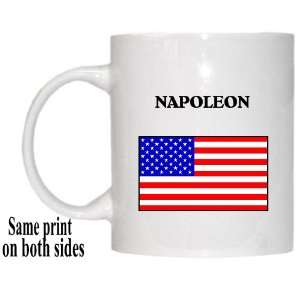  US Flag   Napoleon, Ohio (OH) Mug 
