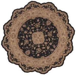   Heritage Hall HE10 Black 86 X 116 Area Rug