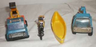 Vintage Buddy L Remco Cars Semi Motor Cycle Coca Cola & More Lot LOOK 