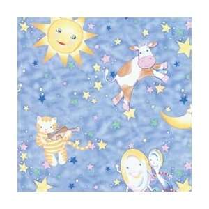  Hey Diddle Diddle Nursery Fabric 44/45 Wide 100% Cotton D 