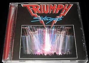 Triumph   Stages Canada CD Millennium Remastered Series  