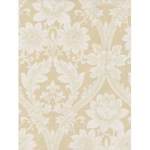  Faux Satin with Pattern Tan Wallpaper in Classic Silks 