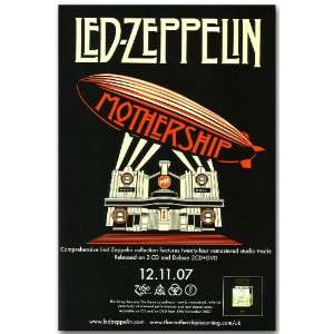  Led Zeppelin Poster   Album Promo Flyer   Mothership 11 X 