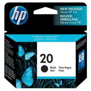  Hewlett Packard 20 Ink Black Highest Quality Available 