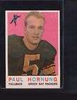 Paul Hornung HOF 1959 Topps 82 PSA 6  
