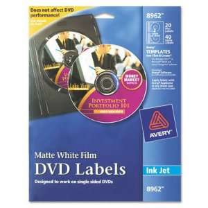  Avery DVD Labels AVE8962