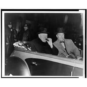  Grover Whalen and Sir Winston Churchill (w/ cigar), NYC 