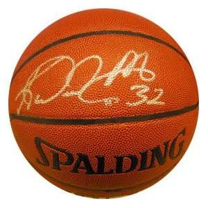  Karl Malone Autographed Basketball: Sports & Outdoors