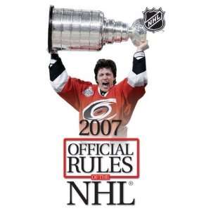  2007 Official Rules of the NHL: Sports & Outdoors
