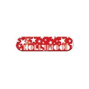 Hollywood Red Flare Foil Deck 7.5 x 30.875  Sports 