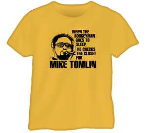 Mike Tomlin Football Pittsburgh T Shirt  