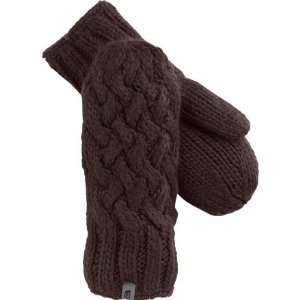  The North Face Cable Knit Mitten   Womens: Sports 