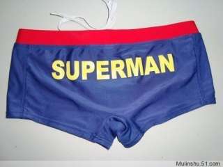 Sexy briefs superman mens swimming swimwear swim trunks  
