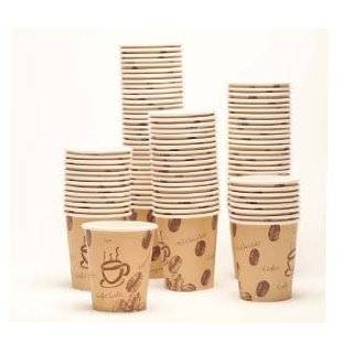   50 Cups) Poly Coated, Insulated  Hold Hot Tea Longer Green Collection