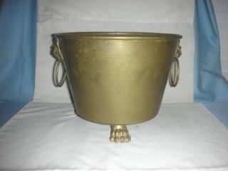   Handles Footed 10 1/2 wide Pot/Bucket Huss & Co Pittsburg PA  