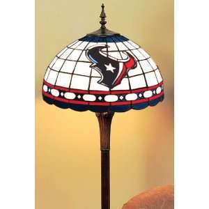   Team Logo Floor Lamp 61.5hx16d Shd Houston Texans