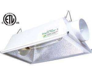 SUPER SUN 2 REFLECTOR grow lights hydroponics HPS & MH Sunlight Supply