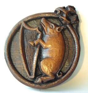 Pig Harp Medieval Musical Carving Plaque Ornament Music  