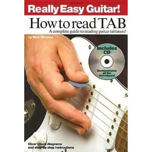  How To Read TAB (Really Easy Guitar)   BK/CD [Paperback 
