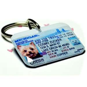  Michigan Driver License for Cats or Dogs by ID4Pet 