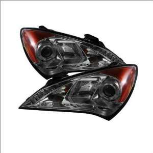    Spyder Projector Headlights 10 12 Hyundai Genesis: Automotive