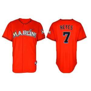 2012 Miami Marlins #7 Reyes orange jerseys size 48 56  