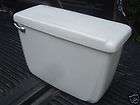 NO FLAWS, WHITE American Standard toilet tank F4049 F 4049 3.5 g., lid 