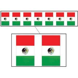  Outdoor Mexican Flag Banner Party Accessory (1 count) (1 