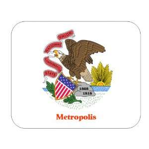 US State Flag   Metropolis, Illinois (IL) Mouse Pad 