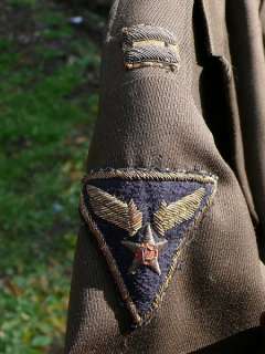 WW2 US ARMY USAAF 12TH AIR FORCE OFFICER ELASTIQUE JACKET ITALY 